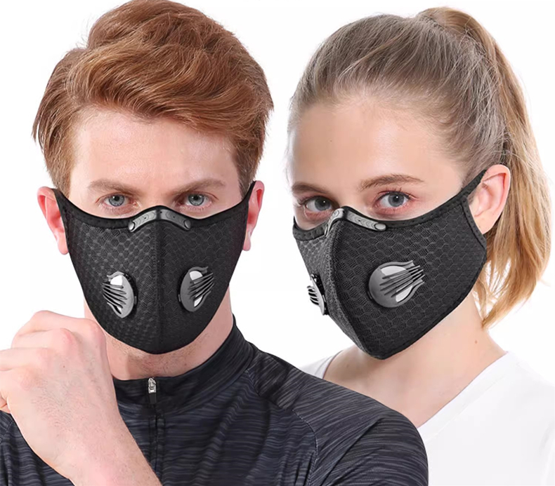 Anti Pollution Mask - Masker Bersepeda Olahraga yang Dapat Dicuci